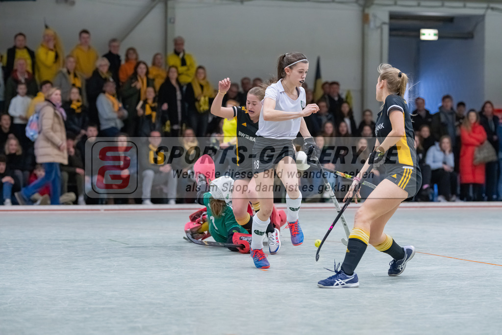 HK_20230226_105272 | Deutsche Meisterschaft WU16 Finale / Ehrungen Harvestehuder THC - 1. Hanauer THC am 26.2.2023 DSC 99, Düsseldorf ,