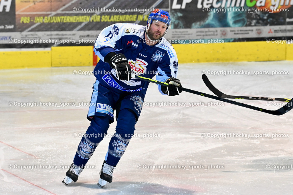 ESC Steindorf vs. EC Hornets Spittal 25.2.2024 | #17 Untersteiner Stefan ESC Steindorf,ESC Steindorf vs. EC Hornets Spittal 25.2.2024, ESC Steindorf vs. EC Hornets Spittal 25.2.2024 am 25.02.2024 in Steindorf (Ossiachersee Halle), Austria, (Photo by Bernd Stefan)