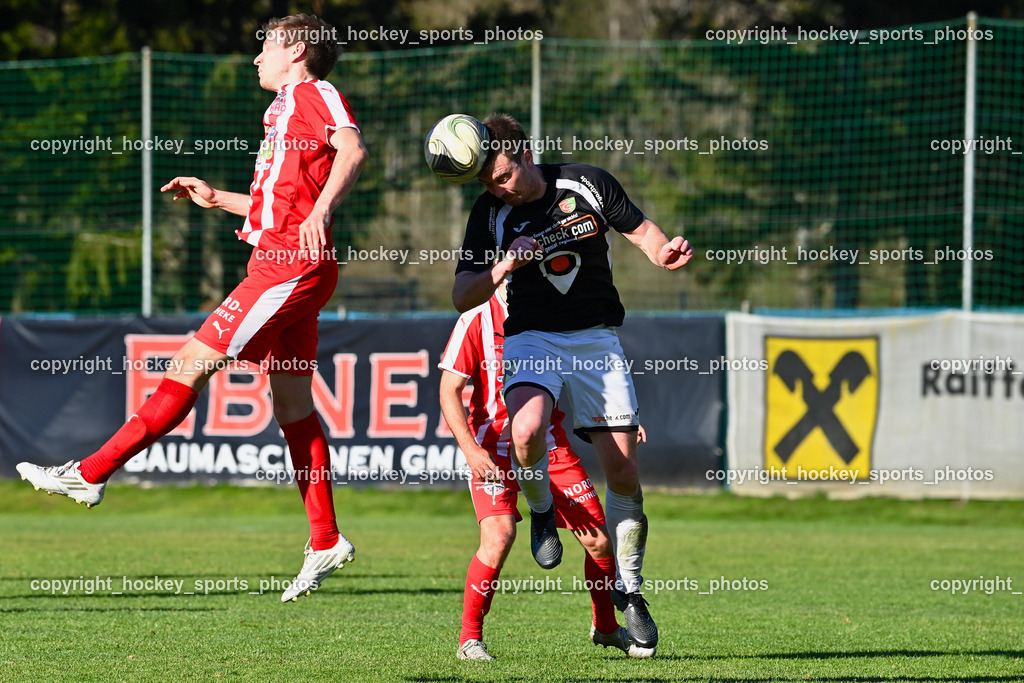 FC Gmünd vs. FC KAC 1909 22.4.2023 | #8 Maximilian Hubert Watscher, #5 Christian Preiml