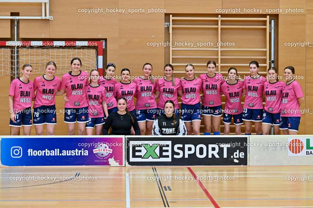 VSV Unihockey Damen vs. FCB München | VSV Unihockey Damen Mannschaftsfoto, VSV Unihockey Damen vs. FCB München, VSV Unihockey Damen vs. FCB München am 24.01.2026 in Villach (Ballspielhalle St. Martin), Austria, (Photo by Bernd Stefan)