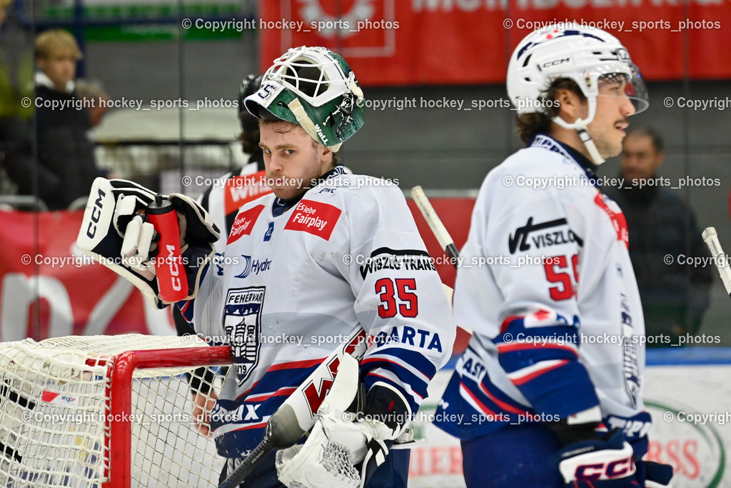 EC IDM WÄRMEPUMPEN VSV vs. HYDRO FEHERVAR AV 19 | #35 Horvath Dominik HYDRO FEHERVAR, EC IDM WÄRMEPUMPEN VSV vs. HYDRO FEHERVAR AV 19, EC IDM WÄRMEPUMPEN VSV vs. HYDRO FEHERVAR AV 19 am 20.11.2024 in Villach (Stadthalle Villach), Austria, (Photo by Bernd Stefan)