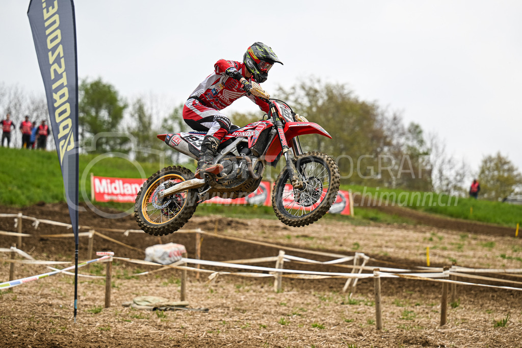 Motocross Schlatt bei Winterthur - 30. April 2023 | #193 Prost Tanguy aus Eclaron (FR) auf Honda in der Kategorie ProRace Serie am Motocross Schlatt bei Winterthur, 30. April 2023. 
Instagram: @mx_schlatt | @mc_wila | @sam_schweiz
Bild: Sportfotografie Markus Aeschimann | www.markus-aeschimann.ch - Realisiert mit Pictrs.com