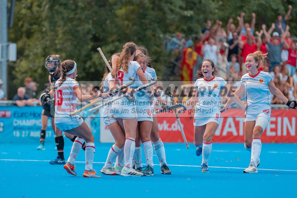 HK_20230715_102760 | Euro Hockey WU18 SF2 Spain vs Germany Championship Girls & Boys am 15.7.2023 CHTC , Krefeld ,