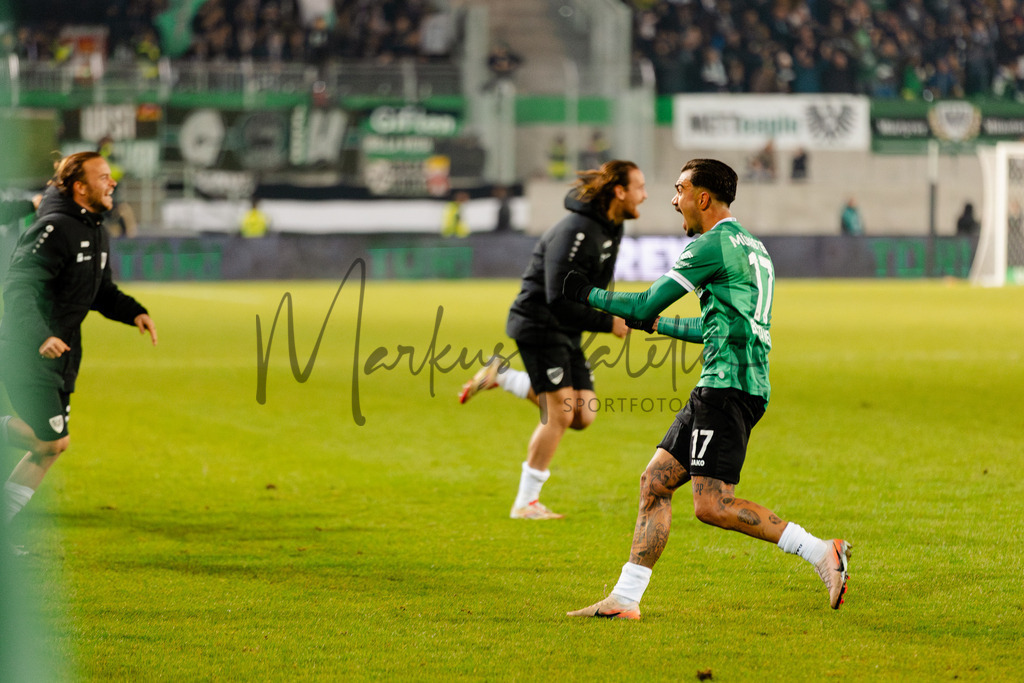 2. Bundesliga, Saison 2025/26, 15. Spieltag: SC Preußen Münster - Hannover 96 | Münster, 05.12.2025: 2. Bundesliga, 15. Spieltag, SC Preußen Münster gegen Hannover 96 im LVM-Preußenstadion in Münster. Foto: sportfotografie.ms | Markus Paletta - Realisiert mit Pictrs.com