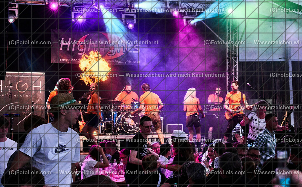 ALP5501_VOLKSFEST_Bieranstich_Musik HIGHLIGHTS | (C)FotoLois.com, Alois Spandl, BIERANSTICH im Festzelt beim WIESELBURGER VOLKSFEST mit den TSCHECHEN als Vorband und dem Auftritt von Die HIGHLIGHTS, Mi 28. Juni 2023.