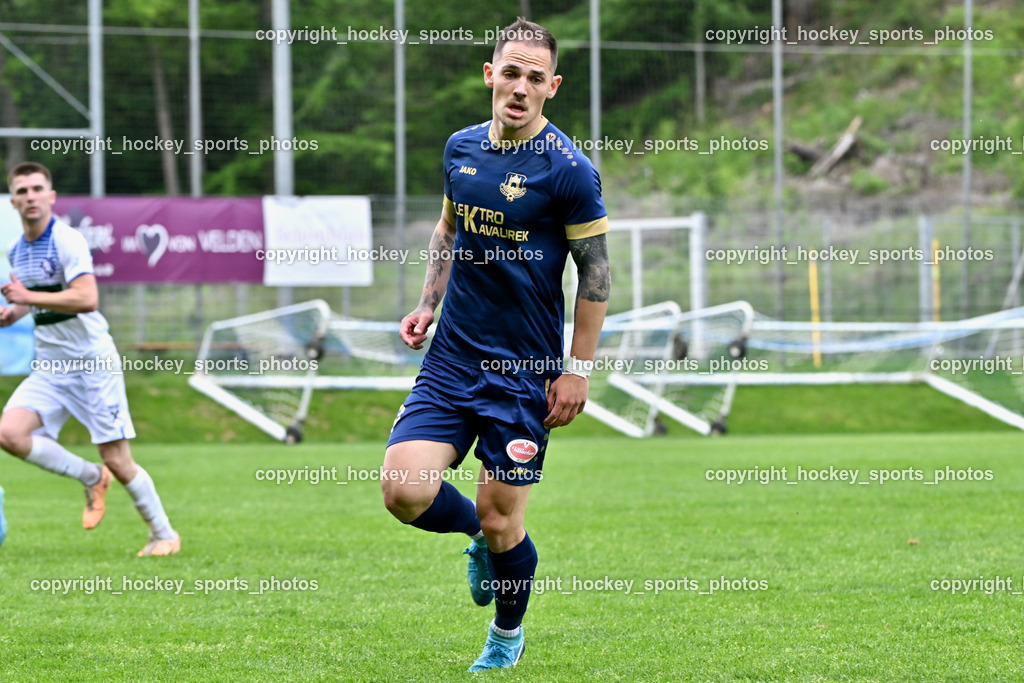 ATUS Velden vs. SV Dellach Gail | #9 Tom Zurga ATUS Velden, ATUS Velden vs. SV Dellach Gail, ATUS Velden vs. SV Dellach Gail am 03.05.2025 in Velden (Wald Arena Velden), Austria, (Photo by Bernd Stefan)