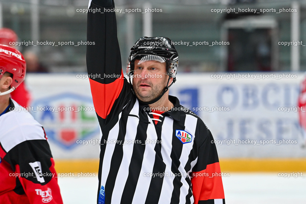 HDD Jesenice vs. EC Bregenzerwald 30.9.2022 | FAJDIGA Aleš Referee