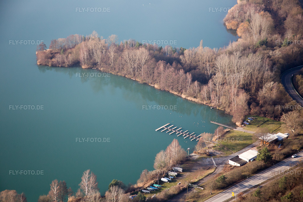 Luftbild: Segelclub Graben Neudorf im Ortsteil Neudorf in Graben-Neudorf im Bundesland Baden-Württemberg in Deutschland. Foto: IMG_085434.jpg vom 19.12.2015 durch Werner Riehm/FLY-FOTO.de