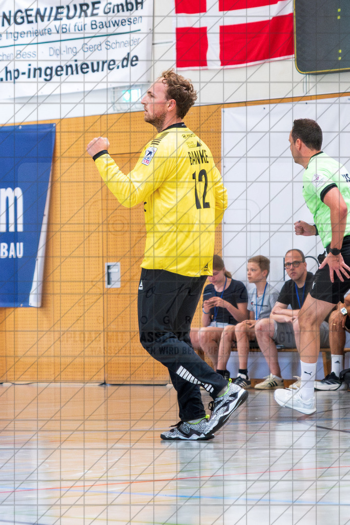 IHC 2026 - TSV Hannover-Burgdorf vs. PAUC Handball | Gustaf Blanke (Pays d´Aix Université Club Handball #12); IHC 2026 - TSV Hannover-Burgdorf vs. PAUC Handball am 08.08.26 in Sporthalle KGS, Schneverdingen - Realisiert mit Pictrs.com