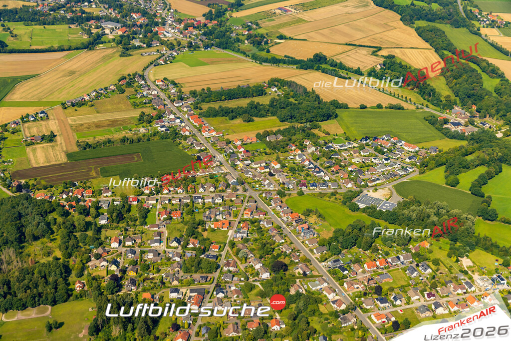 Luftaufnahme Hörste Lage - Die Luftaufnahme wurde 2025 vom UL-Flugzeug heraus erstellt ( ohne Drohne ) - Hochauflösende Luftaufnahme - für professionelle Ausdrucke geeignet. Die Geschenkidee !Mit Lizenz und Bildrechte bestellbar