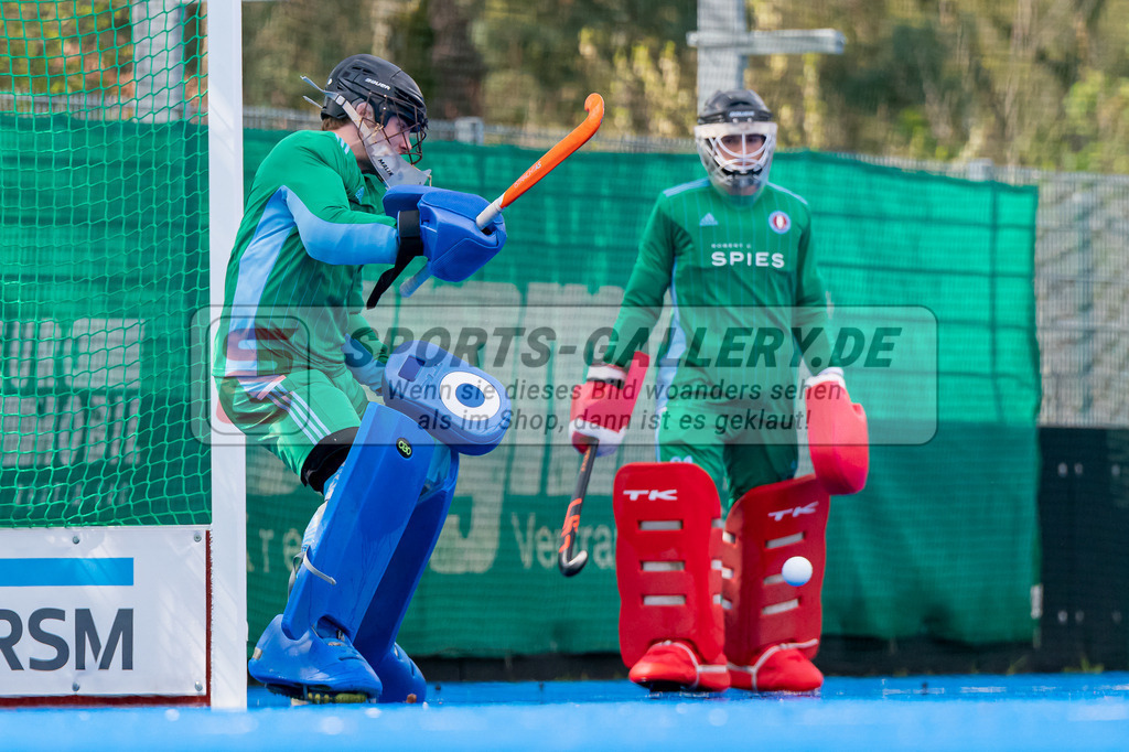 HK_20230415_901534 | 1. Bundesliga Herren Crefelder HTC - UHC Hamburg am 14.4.2023 Crefelder HTC, Krefeld , Lambrecht Frederik ( Torwart UHC Hamburg )
