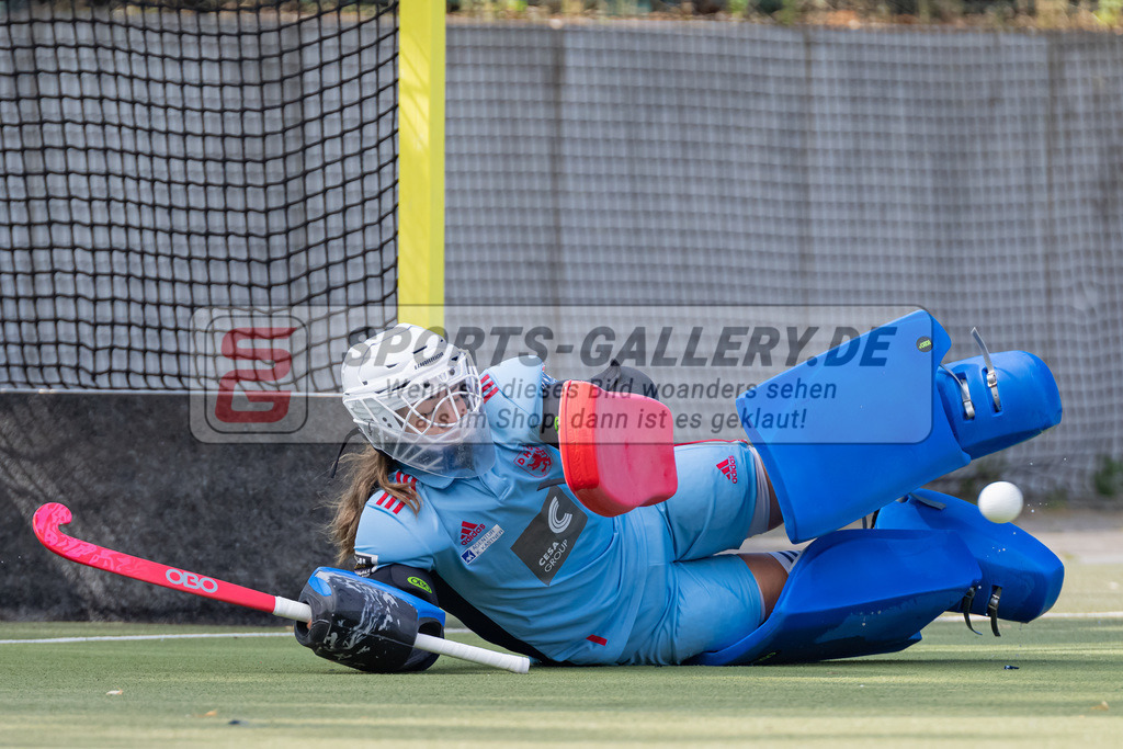 HK_20220903_109518 | 1. Bundesliga Damen Düsseldorfer HC - Berliner HC am 3.9.2022 DHC Düsseldorf, Düsseldorf , Nathalie Kulbatzki ( Torfrau Düsseldorfer HC #1 )
