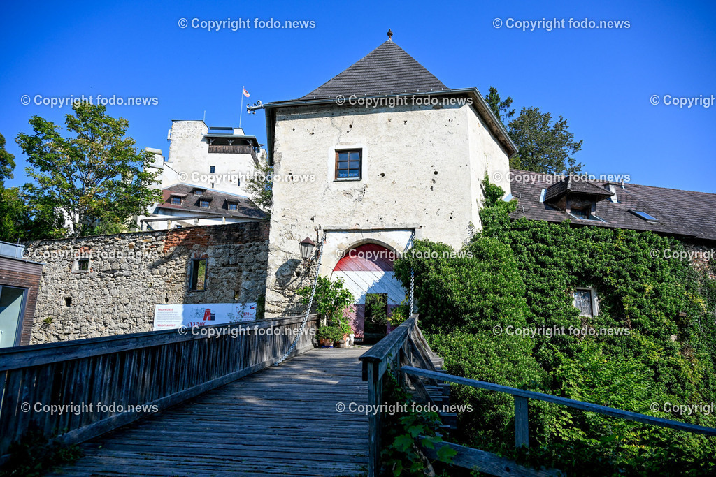 Bad Kreuzen_ 11.09.2023-17 | 11.09.2023, Bad Kreuzen, AUT, Bad Kreuzen, im Bild Gebauede Burg Kreuzen,Turm