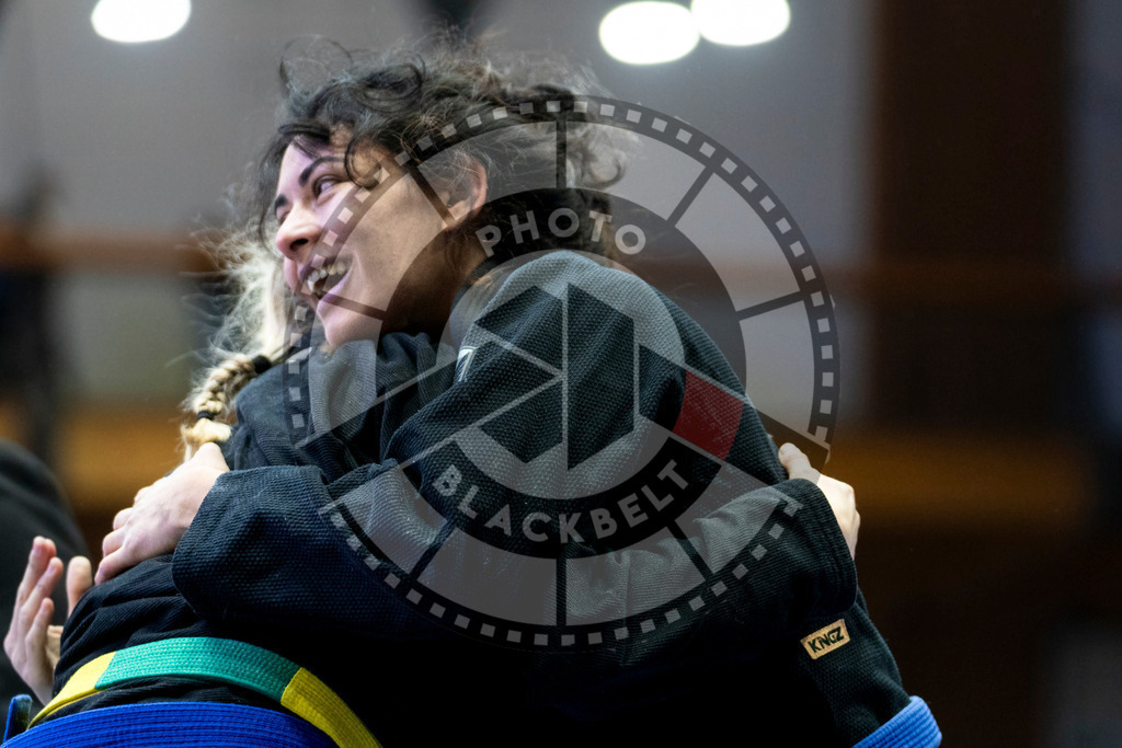 20240121PBB5399 | Fighters compete during the second day of the IBJJF European Championship in Paris, France, on January 21, 2024.