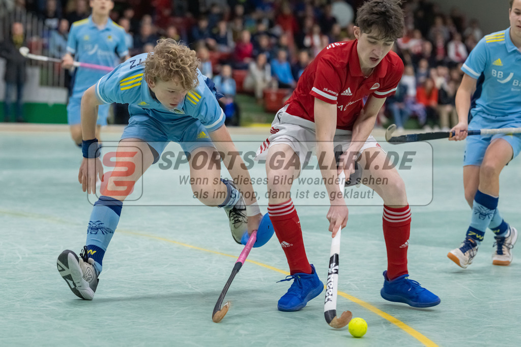 HK_20230305_105979 | Deutsche Meisterschaft MU16 1/2 Finale Rot-Weiss Köln - Zehlend. Wespen am 5.3.2023 RWK, Köln ,
