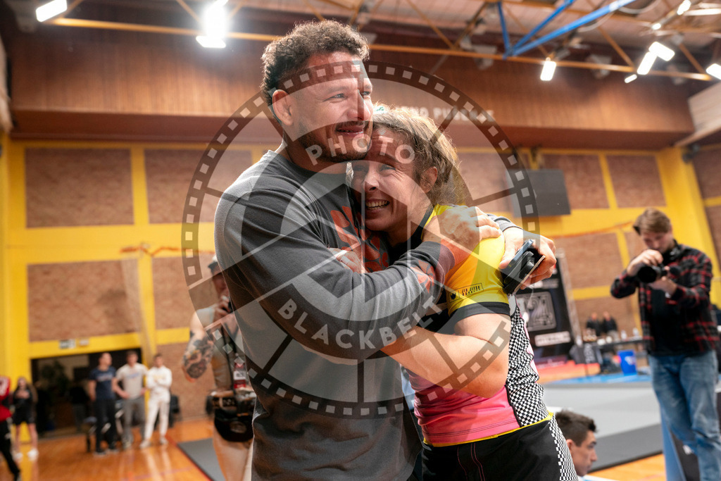 20240217PBB08078 | Fighters compete during the ADCC European, Middle Eastern and African Championship in Zagreb, Croatia, on February 17, 2024.