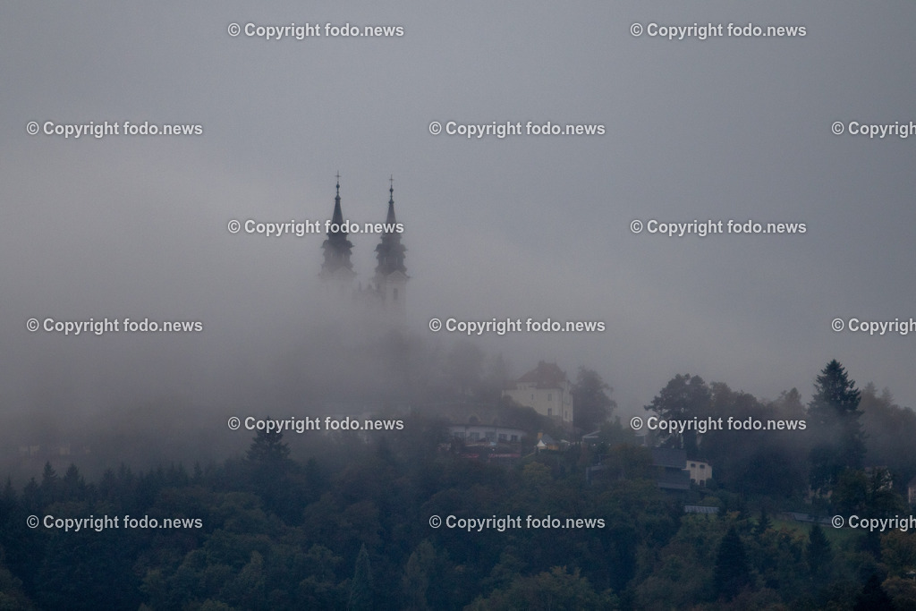 Poestlingberg_ Nebel_ Herbst_ 05.10.2024-1 | 26.02.2024, Poestlingberg, AUT, Herbst, im Bild Poestlingberg, Berg, Nebel, Himmel, Ausflugsziel, Aussicht, Jahreszeit