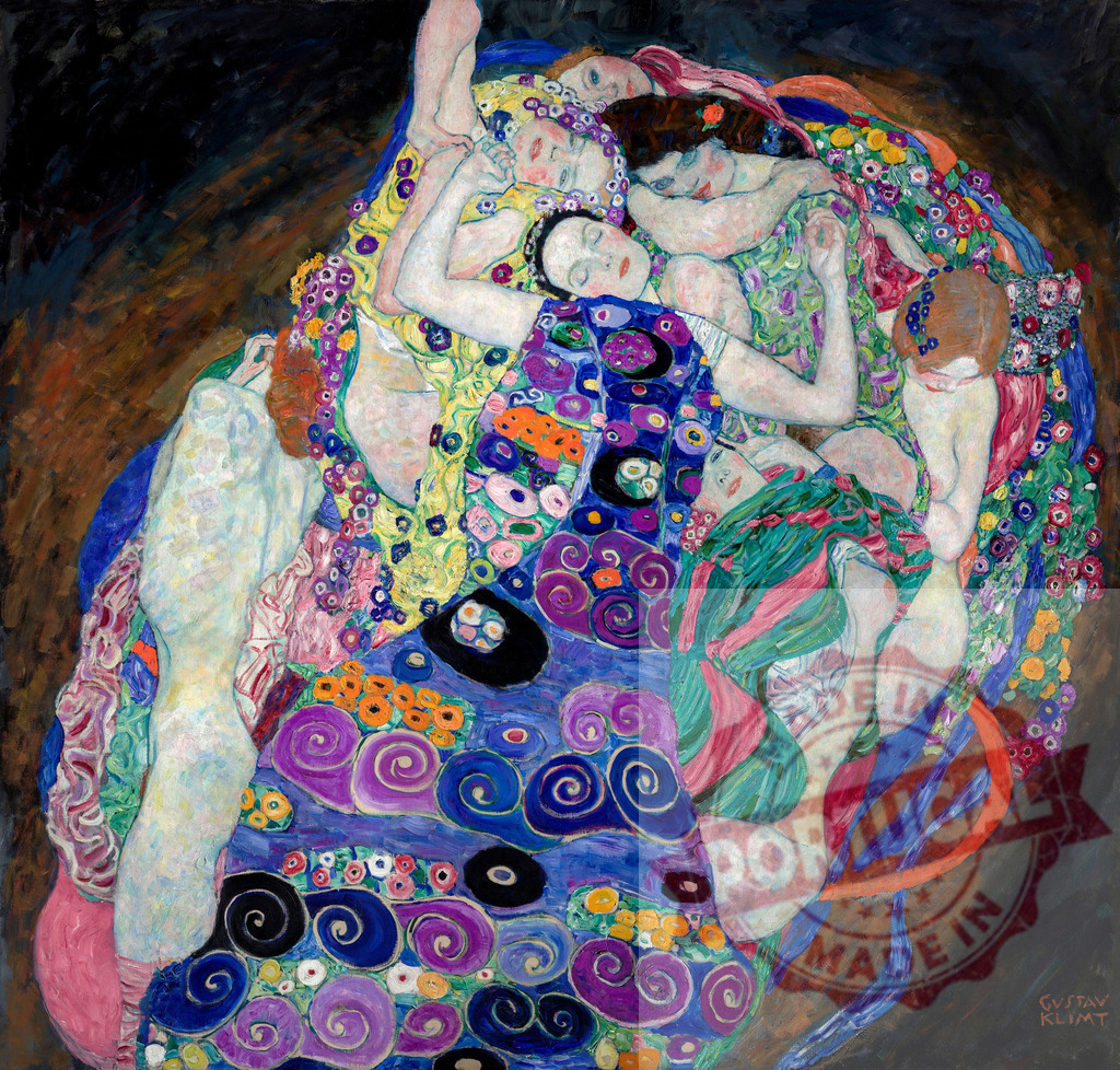 Gustav Klimt's The Virgin (1913) famous painting. Original from Wikimedia Commons. Digitally enhanced by rawpixel. | Gustav Klimt's The Virgin (1913) famous painting. Original from Wikimedia Commons. Digitally enhanced by rawpixel. - Realisiert mit Pictrs.com