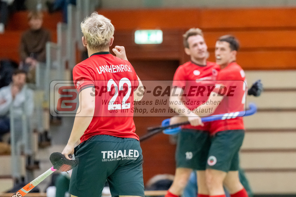 HK_20250110_101270 | 1. Bundesliga Halle Herren Crefelder HTC - Uhlenhorst Mülheim am 10.1.2025 Glockenspitz Halle Krefeld, Krefeld ,