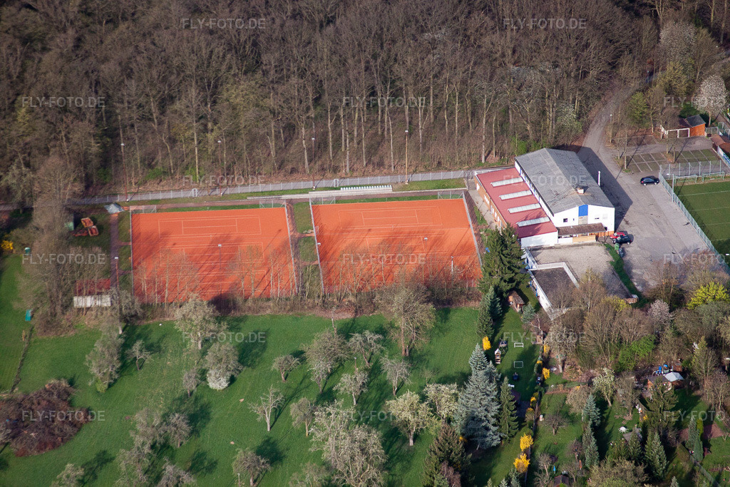 Luftbild: Stammheim, SC am Wald im Ortsteil Stammheim in Stuttgart im Bundesland Baden-Württemberg in Deutschland. Foto: IMG_39308.jpg vom 03.04.2011 durch Werner Riehm/FLY-FOTO.de