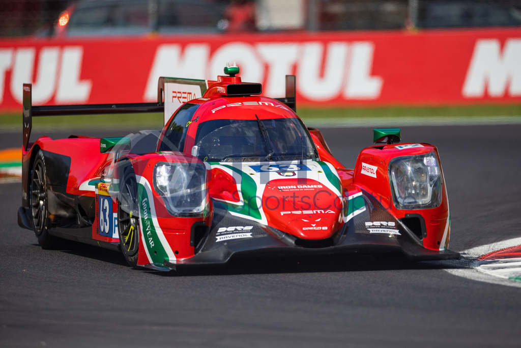 Trainproduction-20230708-0076 | MONZA,ITALY,08.Jul.23 - MOTORSPORTS - WEC, FIA World Endurance Championships, 6h of Monza, Autodromo Monza. Image shows Dorian Pin (FRA), Daniil Kvyat (RUS) and DMathias Beche (SUI/ Prema Racing). Photo: Trainproduction / Matthias Trinkl