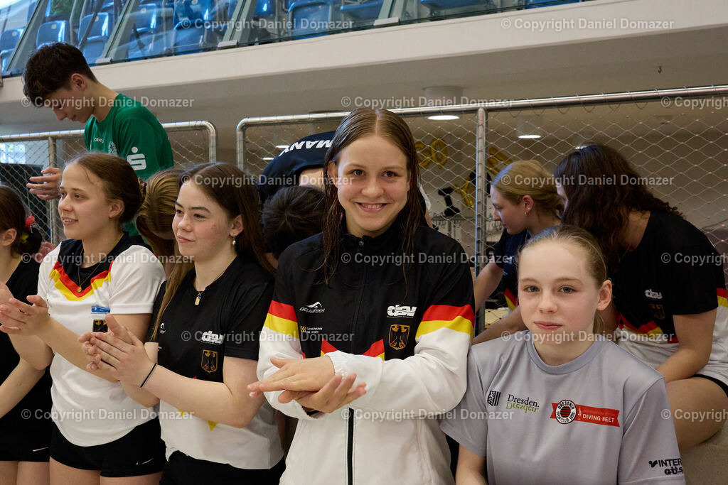 International Youth Diving Meet 2026 | Day 1 of 5 | International Youth Diving Meet 2026| Day 1 of 5 | 22.04.2026 | Youth diving competition featuring 1m and 3m springboard and platform at the Schwimmsportkomplex Freiberger Platz in Dresden.@ Domazer Photography - Realisiert mit Pictrs.com