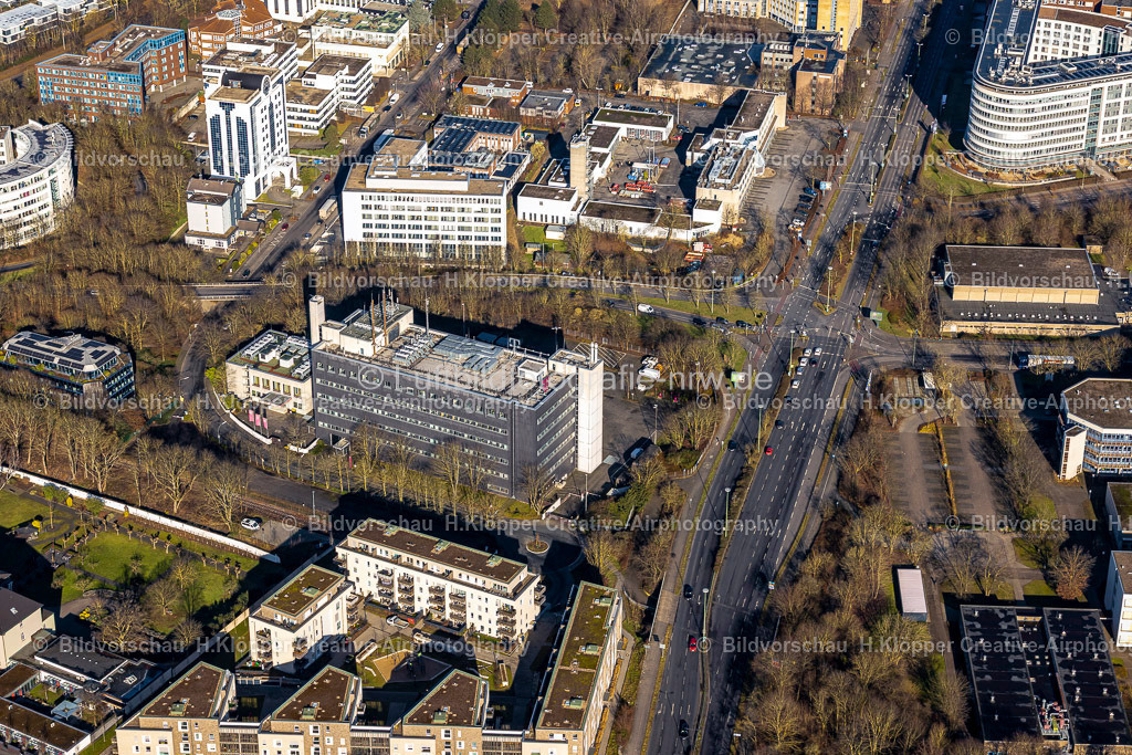 Luftbilder Neuss -6775 | Verwaltungsgebäude des Unternehmens " Telekom " an der Hellersbergstraße in Neuss - Realized with Pictrs.com