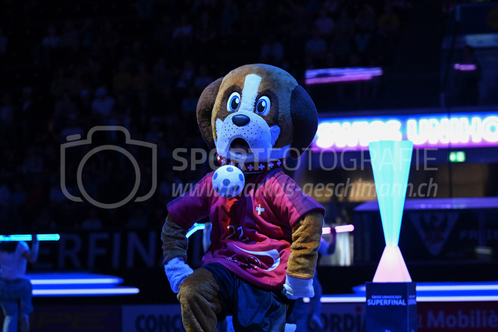 Zug United - HC Rychenberg - 25. April 2026 | Tanzgruppe mit toller Show am L-UPL Superfinal-Spiel zwischen Zug United und HC Rychenberg am 25. April 2026 in der BCF Arena, Fribourg, Schweiz.Bild: Sportfotografie Markus Aeschimann | www.markus-aeschimann.ch - Realisiert mit Pictrs.com