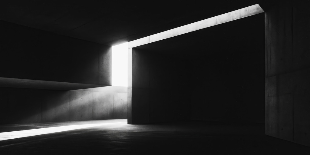 KI00071 | Mit moderner KI‑generiertes schwarz-weiß Artwork, sorgfältig manuell für den Druck optimiert.