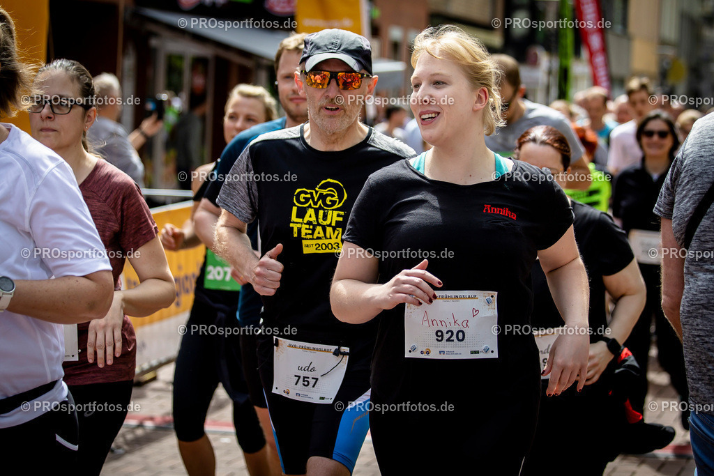 GVG Fruehlingslauf in Frechen, 07.05.2023 | Impressionen vom GVG Fruehlingslauf am 07.05.2023 in Frechen (Nordrhein-Westfalen). Foto: BEAUTIFUL SPORTS/Axel Kohring
