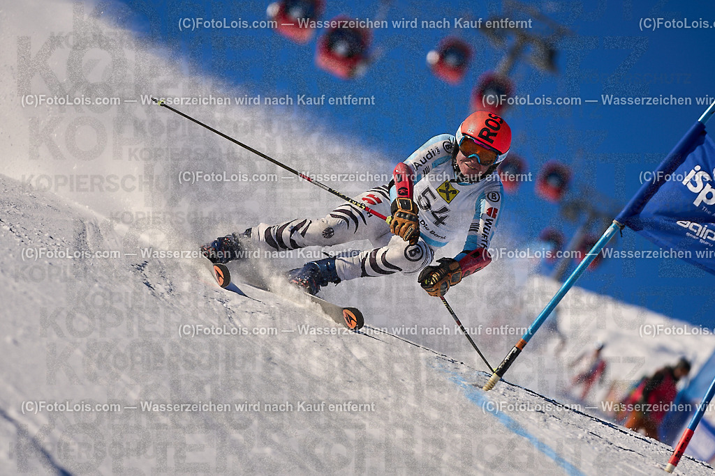 ALP2778_MASTERS-Cup_GS-B Herrn_Dobes Jan | (C)FotoLois.com, Alois Spandl. FIS Masters-Cup Wildschönau, Giant Slalom auf der Piste Schatzberg GS, Siegerehrung auf dem Dorfplatz Niederau, Sa 13. Januar 2024.