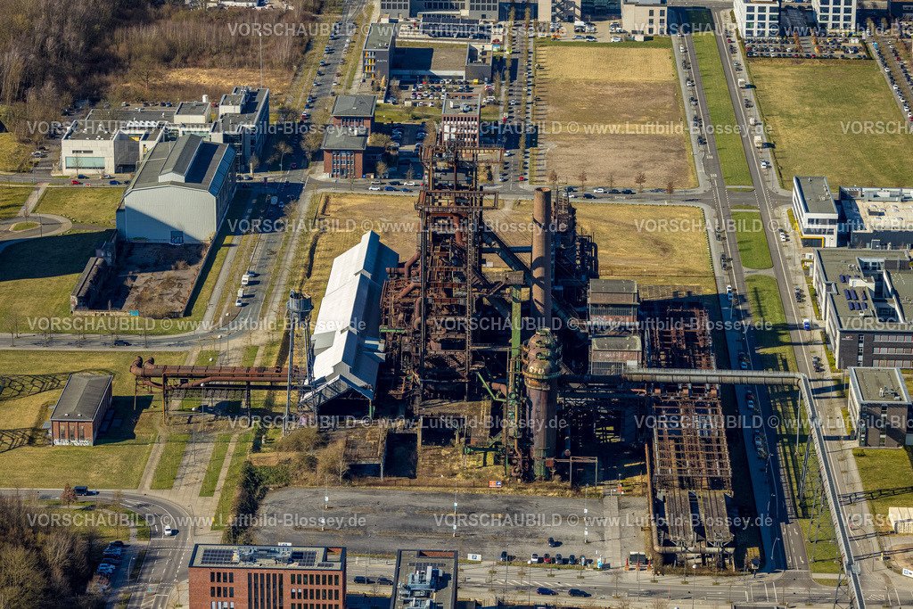 Dortmund250300558 | Luftbild, Gelände Phoenix-West und Altes Stahlwerk, Hörde, Dortmund, Ruhrgebiet, Nordrhein-Westfalen, Deutschland