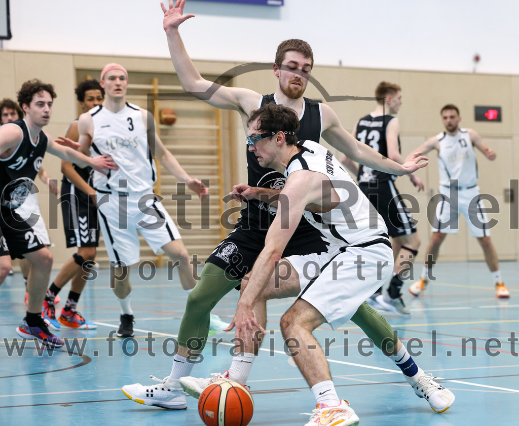 2023-03-26_059_TSV_Vaterstetten_gegen_Wacker_Knights_Burghausen | Vaterstetten, Deutschland, 26.03.2023:
Basketball, Bayernliga Herren Südost 2022 / 2023, 17. Spieltag, TSV Vaterstetten gegen Wacker Knights Burghausen, Endergebnis: 

Maximilian Rothe (TSV Vaterstetten, #6)

Foto: Christian Riedel / fotografie-riedel.net