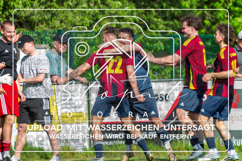 Kreisliga Herren HK - SG Nordheide vs. FG Fulde-Stellichte | Jubel, Finn-Luka Randzio (#22 SG Nordheide); Kreisliga Herren HK - SG Nordheide vs. FG Fulde-Stellichte am 03.05.2026 in Sportplatz, Kirchboitzen - Realisiert mit Pictrs.com