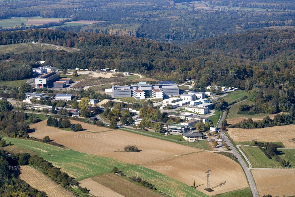Luftbild: Pfinztal ITG im Ortsteil Grötzingen in Karlsruhe im Bundesland Baden-Württemberg in Deutschland. Foto: IMG_8563.jpg vom 14.10.2007 durch Werner Riehm/FLY-FOTO.de