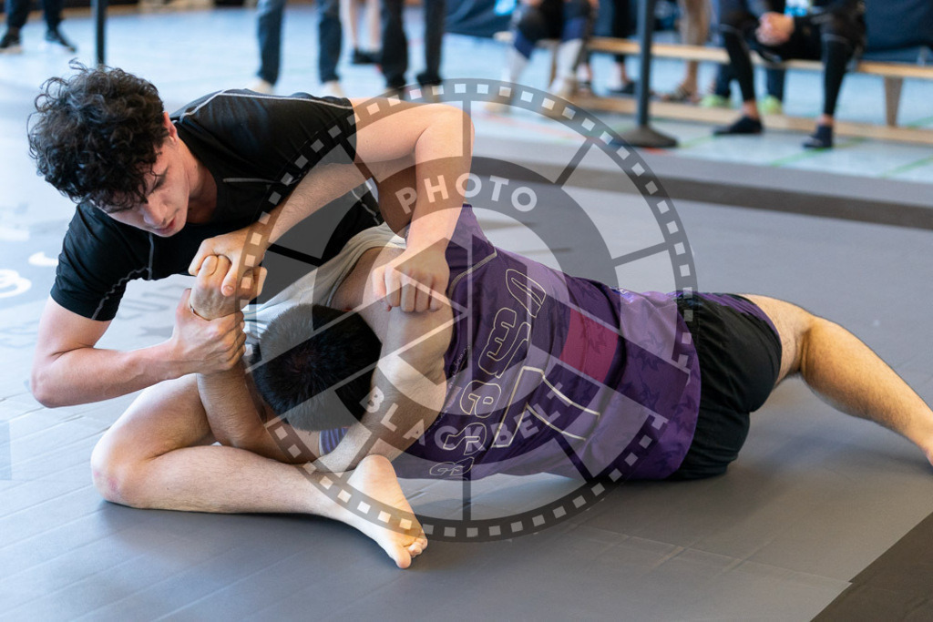 20250329PBB4122 | Fighters compete during the International Luta Livre (ILLCS) Germany IX Spring 2025 Competition spring on March 29, 2025 in Hannover, Germany.© Chiara Dazi