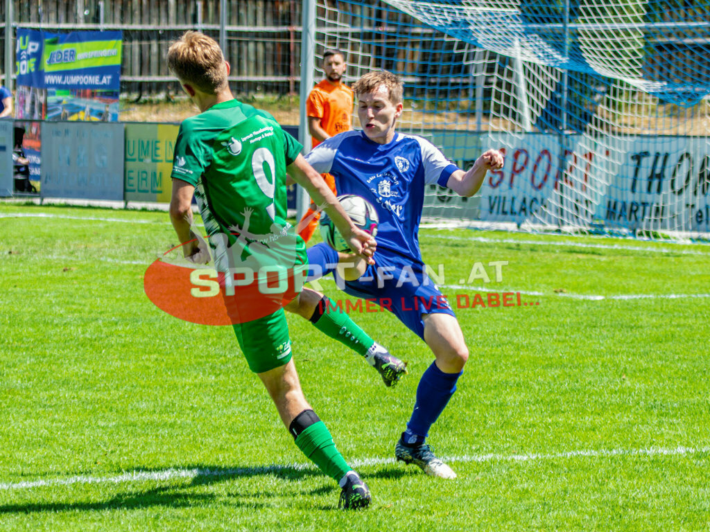 ASV Klagenfurt - Donau Klagenfurt | Leo Petzner (SV Donau Klagenfurt #9) Felix Marko (ASV Klagenfurt #3) Vladimir Kajkut (ASV Klagenfurt #1) ; ASV Klagenfurt - Donau Klagenfurt am 31.07.2022 in Klagenfurt
(ASV Platz Annabichl), AUSTRIA, (Photo by Ernst Krawagner sport-fan.at) - Realisiert mit Pictrs.com