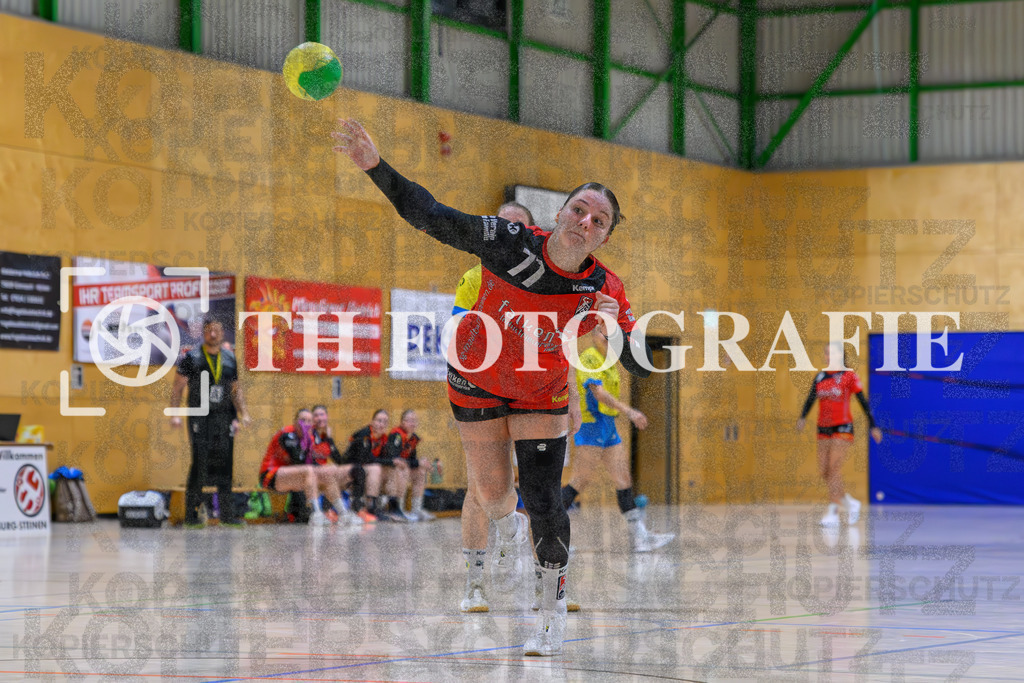 GER, SG Maulburg/Steinen - SV Allensbach 2, Handball, Suedbadenliga, 2. Spieltag, Saison 2023/2024, 14.10.2023 | Sharena Hasler (SG Maulburg/Steinen, #77)

GER, SG Maulburg/Steinen - SV Allensbach 2, Handball, Suedbadenliga, 2. Spieltag, Saison 2023/2024, 14.10.2023

Foto: TH Fotografie/Thomas Hess
