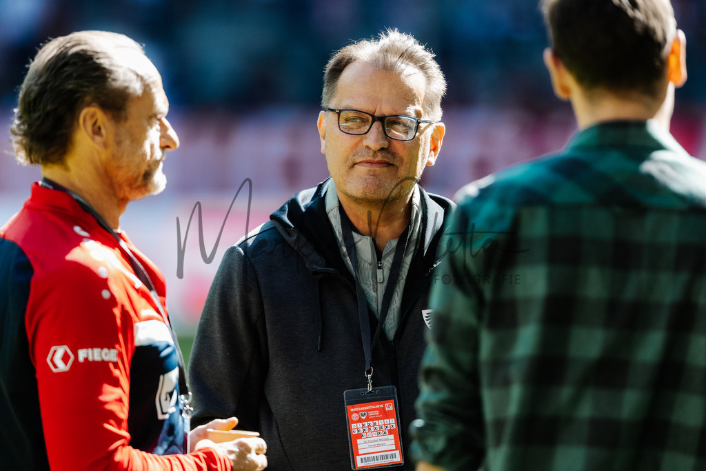 2. Bundesliga, Saison 2024/25, 28. Spieltag: Fortuna Düsseldorf - SC Preußen Münster | Düsseldorf, 05.04.2025: 2. Bundesliga, 28. Spieltag, Fortuna Düsseldorf gegen SC Preußen Münster in der Merkur Spiel-Arena in Düsseldorf. Foto: sportfotografie.ms | Markus Paletta - Realisiert mit Pictrs.com