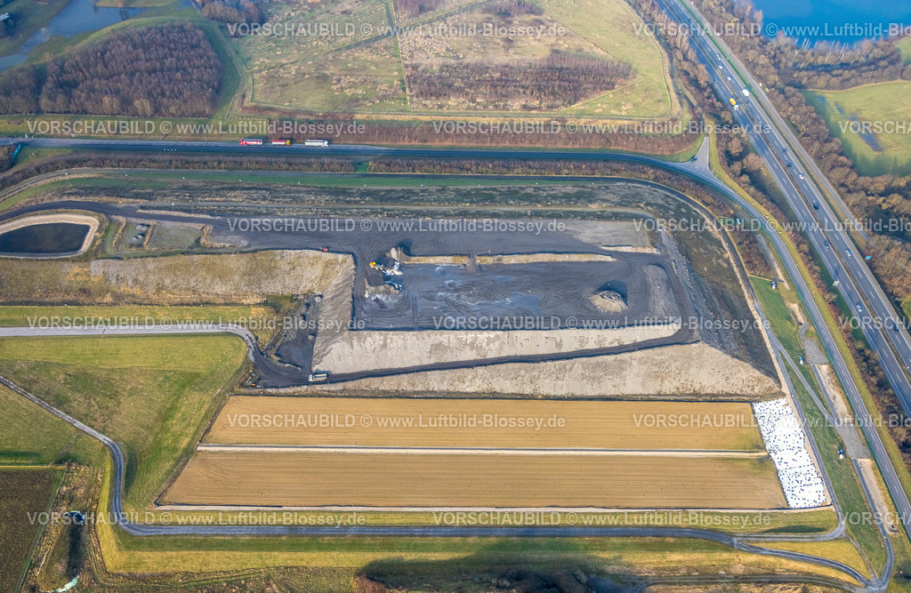 Kamp-Lintfort260101524 | Luftbild, Deponie Asdonkshof, Rossenray, Kamp-Lintfort, Ruhrgebiet, Nordrhein-Westfalen, Deutschland