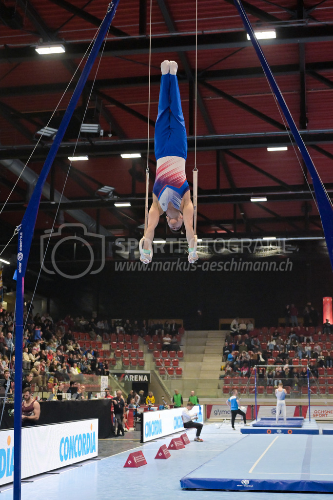 Schweizer Meisterschaften Kunstturnen Mannschaften Männer (A) - 22. November 2025 | Schweizer Meisterschaften Kunstturnen Mannschaften Männer (A)AXA Arena, WinterthurBild: Sportfotografie Markus Aeschimann | www.markus-aeschimann.ch - Realisiert mit Pictrs.com