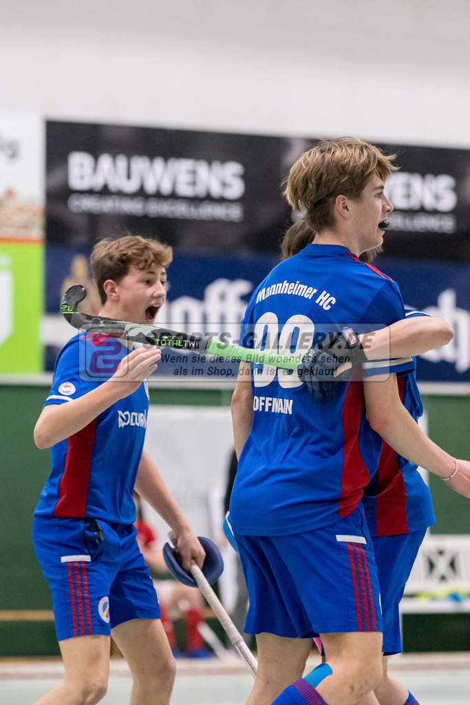 SFE_20230305_0053 | Deutsche Meisterschaft Männliche U16 Halle 2023 am 05.03.2023 in Köln (KTHC Stadion Rot-Weiss Köln Tennis and Hockey Club), Photo: Stephan Fehrmann 2022 (Sports-Gallery)