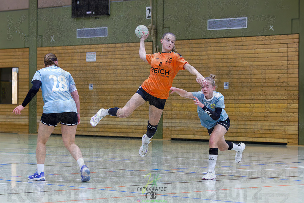 Bezirksliga weibl. A-Jugend; HSG Eibelshausen/Ewersbach - VfB Driedorf | Bezirksliga weibl. A-Jugend; HSG Eibelshausen/Ewersbach - VfB Driedorf am 30.10.2025 in Eibelshausen (Holderberghalle)Photo © 2025 - Jörg Heinrich - Realisiert mit Pictrs.com