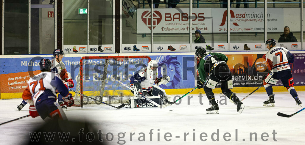 2022-10-23_039_TSV_Erding_gegen_ESC_Kempten | Erding, Deutschland, 23.10.2022:
Eishockey, Bayernliga 2022 / 2023, 7. Spieltag, TSV Erding gegen ESC Kempten, Endergebnis: 

Foto: Christian Riedel / fotografie-riedel.net