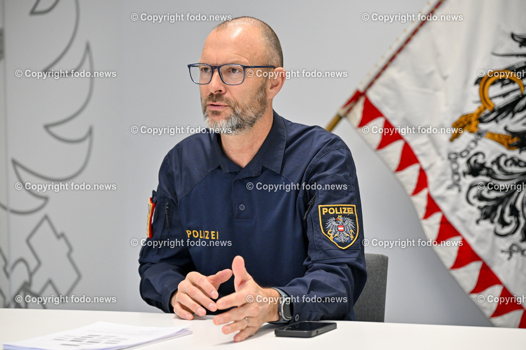 Andreas Pilsl_ Landespolizeidirektor Ooe_ 28.12.2023-51 | 28.12.2023, Landespolizeidirektion Oberoesterreich, AUT, Andreas Pilsl, im Bild Andreas Pilsl (Landespolizeidirektor Ooe)