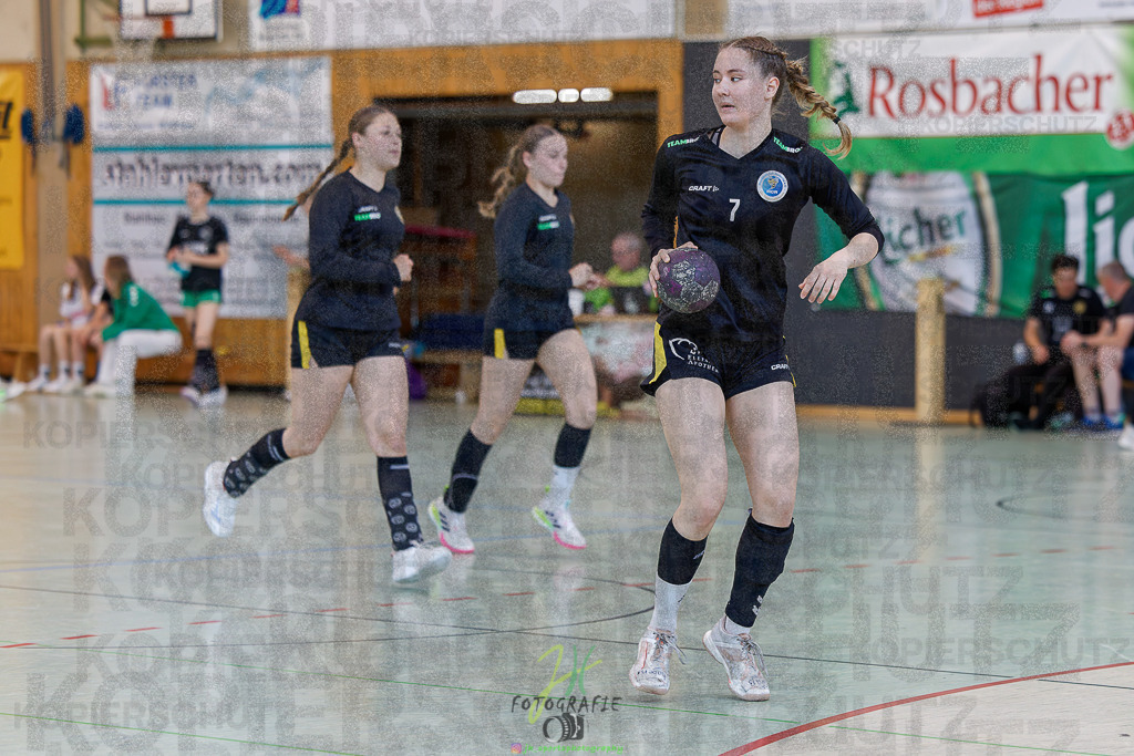 Quali-Turnier JBL wJA; HC Rödertal - HSG Kleenhein/Langgöns | Quali-Turnier JBL wJA; HC Rödertal - HSG Kleenhein/Langgöns am 31.05.2025 in Oberkleen (Weidig-Halle)Photo © 2025 - Jörg Heinrich - Realisiert mit Pictrs.com