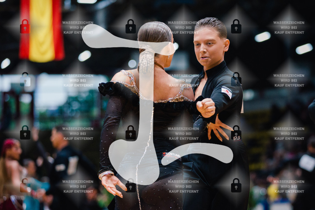 Hessen Tanzt WDSF Open Youth Latin 13th (14) Michael Bakscheev _ Julie Meck (Schwarz-Weiß-Club Pforzheim)-2025-05-17-1672 | Webshop for digital downloads and prints of dance sport, event & show photographer Julian Link - Realisiert mit Pictrs.com