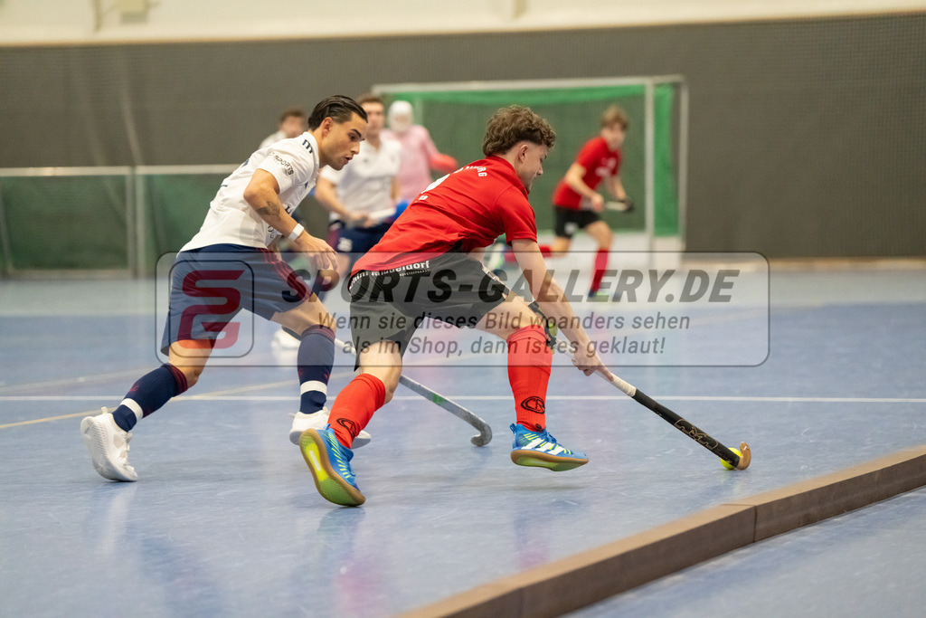 HK_20250201_102081 | 2. Bundesliga Halle Herren Düsseldorfer HC - Club Raffelberg am 1.2.2025 Halle am Seestern, Düsseldorf ,