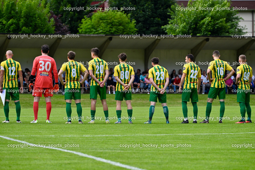 WSG Radenthein vs. St. Michael ob Bleiburg | WSG Radenthein Mannschaft, WSG Radenthein vs. St. Michael ob Bleiburg, WSG Radenthein vs. St. Michael ob Bleiburg  am 15.06.2024 in Radenthein (Sportplatz Radenthein), Austria, (Photo by Bernd Stefan)