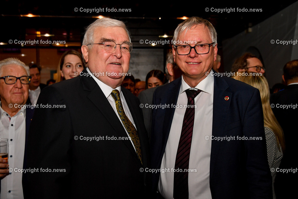 Neujahrsempfang 2023 Linz_ Altes Rathaus_ 12.01.2023-10 | 12.01.2020, Linz, AUT, Neujahrsempfang 2023 Linz, Altes Rathaus, im Bild Franz Dobusch (Bgm. der Stadt Linz a.D.),  Nabg. Alois Stoeger (SP)